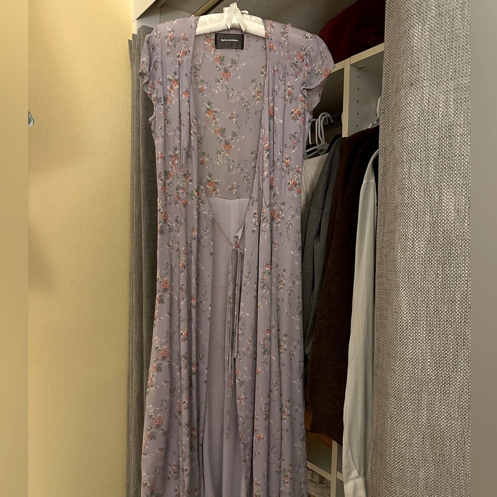 Reformation Wrap Dress